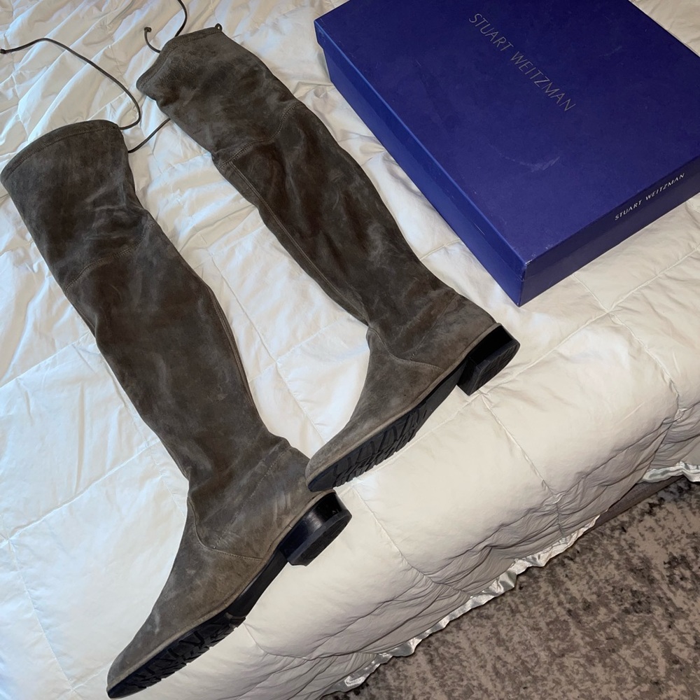 Stuart Weitzman Loden Lowland Over The Knee Boots